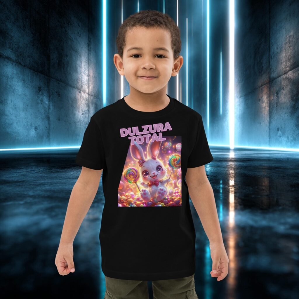 Camiseta infantil orgánica con diseño Dulzura Total
