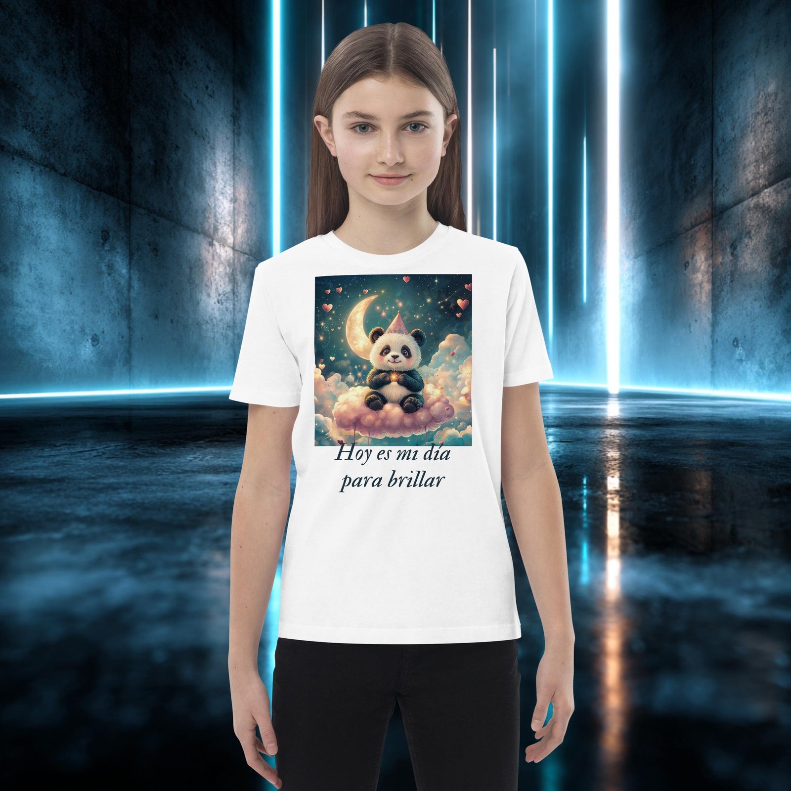 Camiseta infantil orgánica con diseño Hoy Es Mi Día