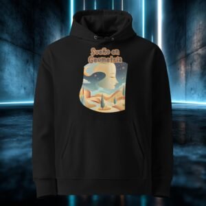 Sudadera orgánica con diseño Sueño en Geometría