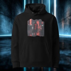 Sudadera orgánica con diseño Marcas de Fuego