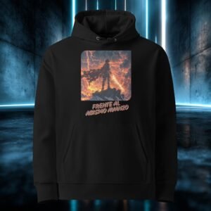 Sudadera orgánica con diseño Frente al Abismo Avanzo