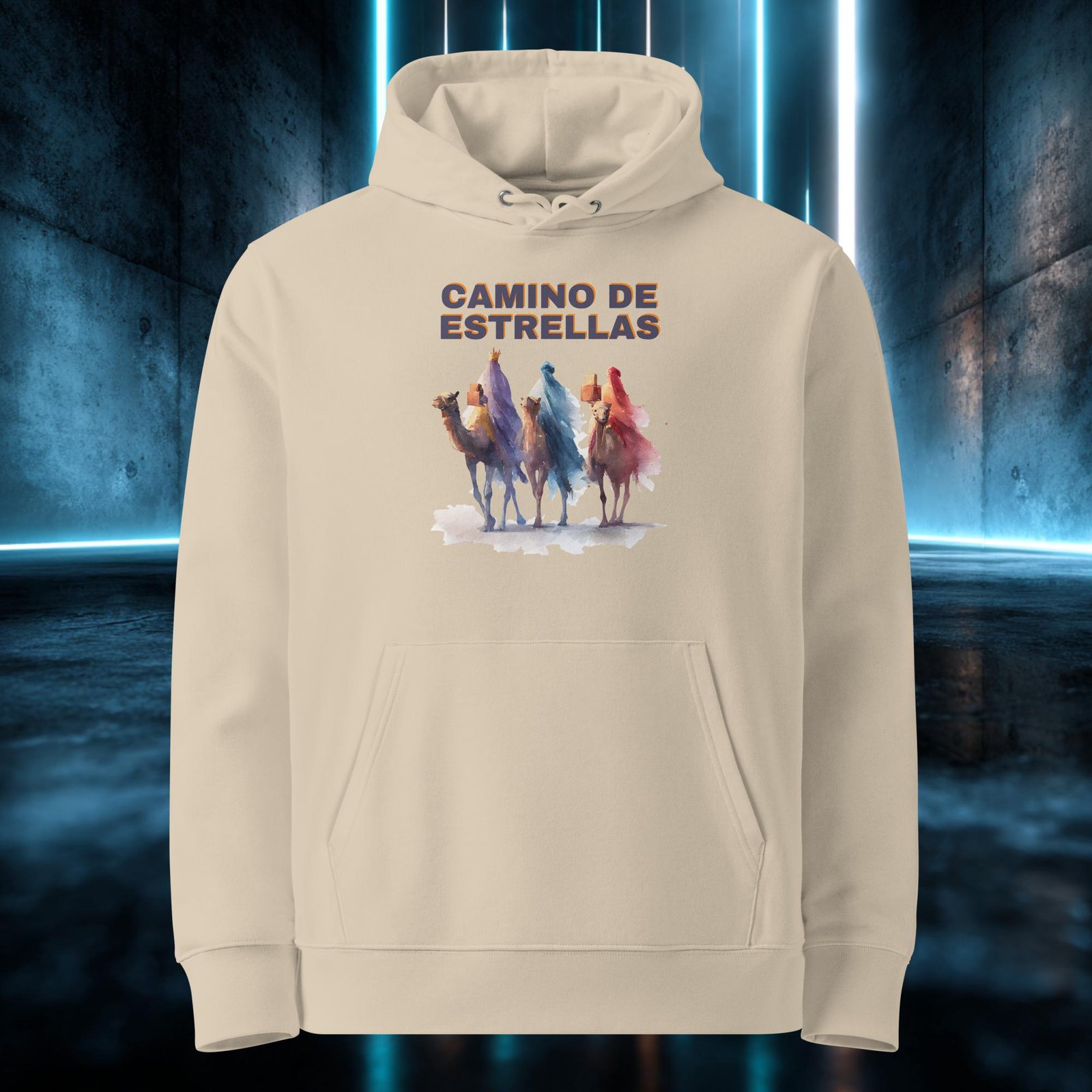 Sudadera orgánica con diseño Camino de Estrellas — color 2