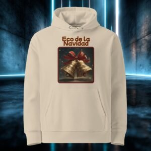 Sudadera orgánica con diseño Eco de la Navidad