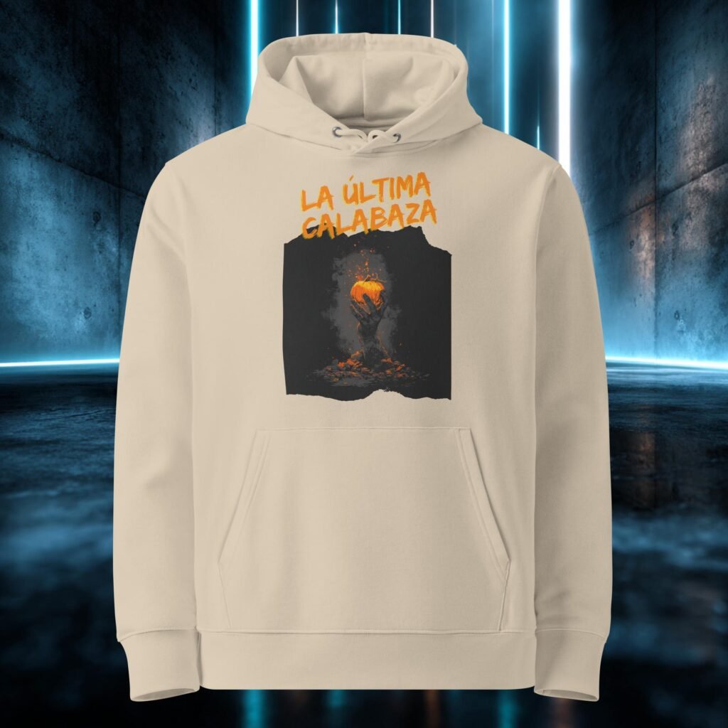 Sudadera orgánica con diseño La Última Calabaza