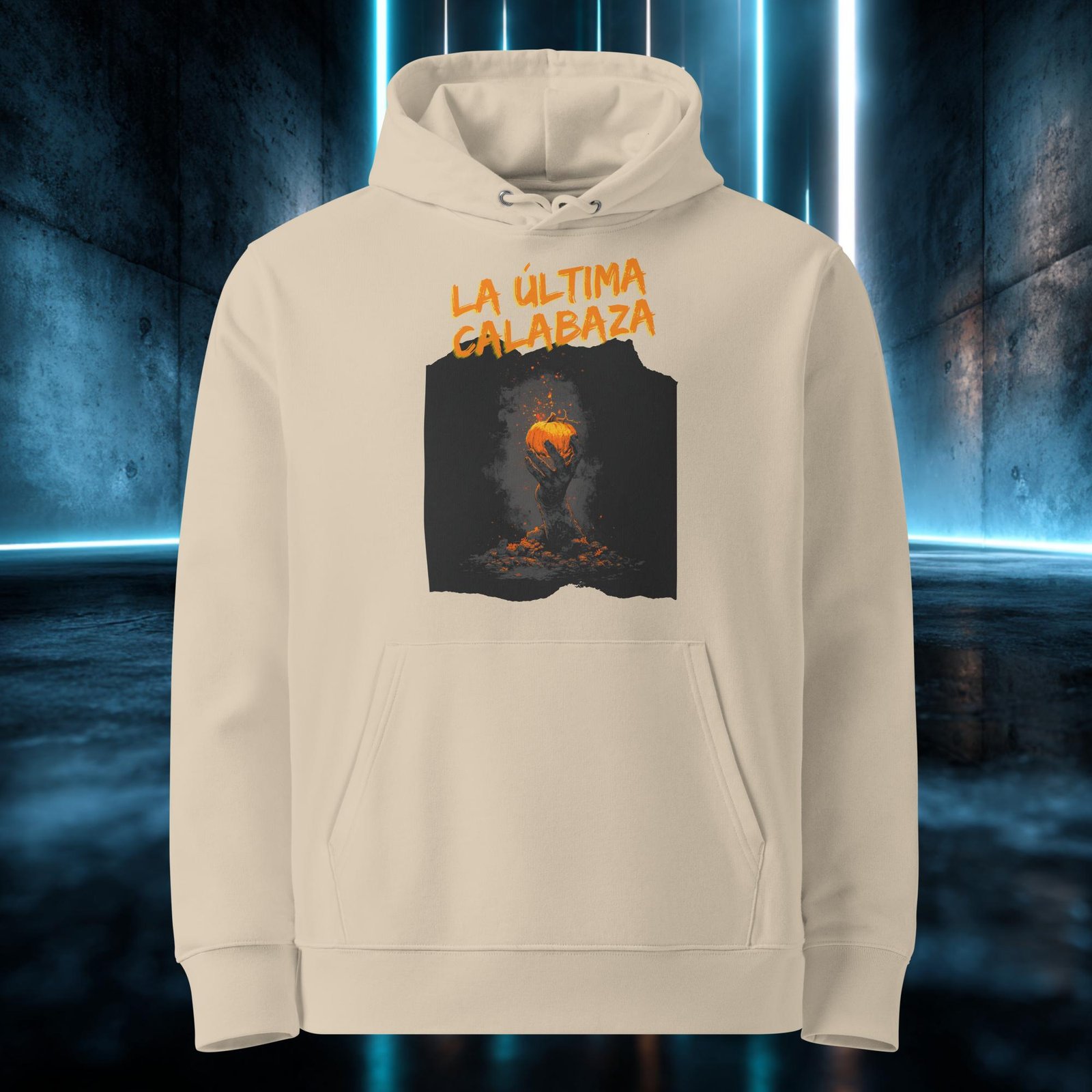 Sudadera orgánica con diseño La Última Calabaza