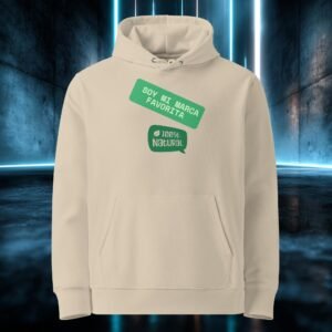 Sudadera orgánica con diseño Soy Mi Marca Favorita