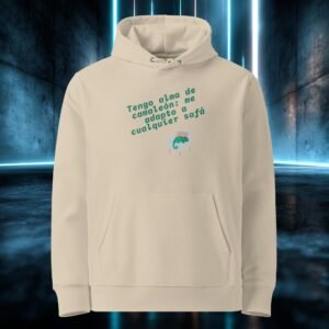 Sudadera orgánica con diseño Alma de Camaleón