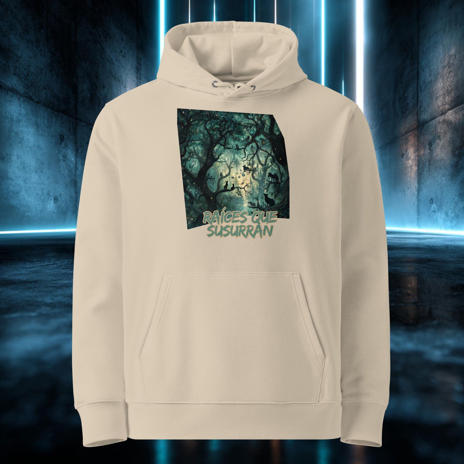 Sudadera orgánica con diseño Raíces que Susurran — color 2
