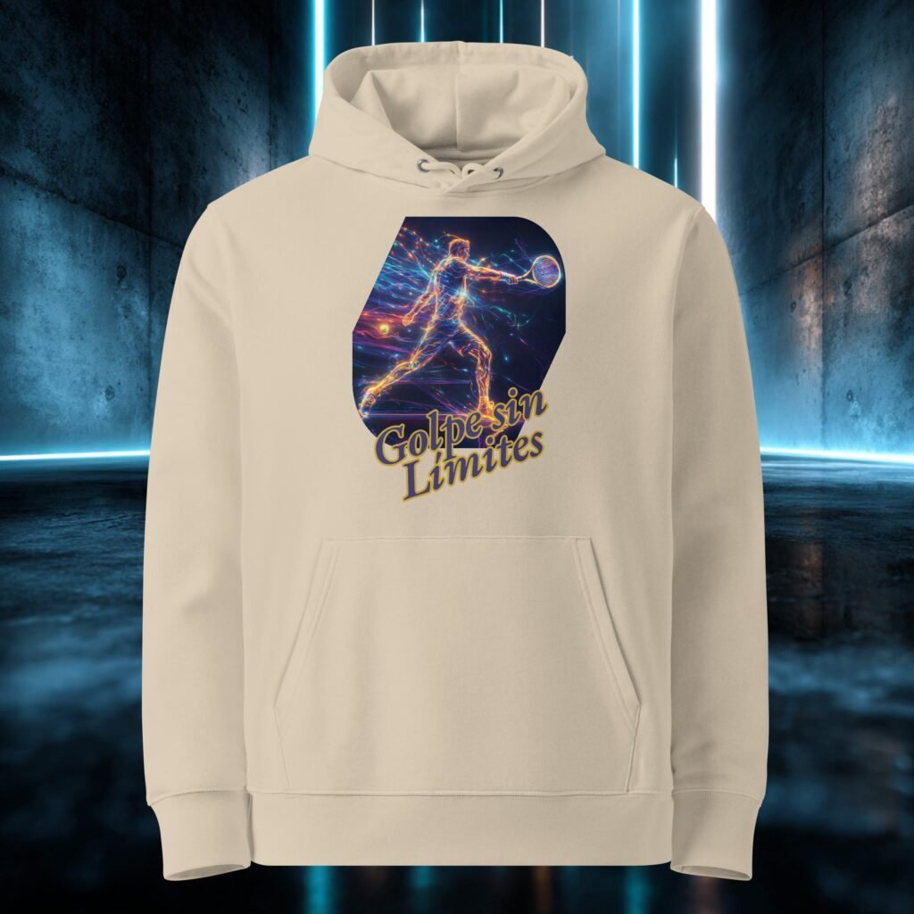 Sudadera orgánica con diseño Golpe Sin Límites