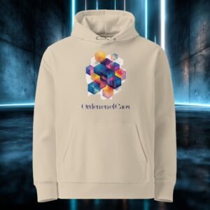 Sudadera orgánica con diseño Orden en el Caos