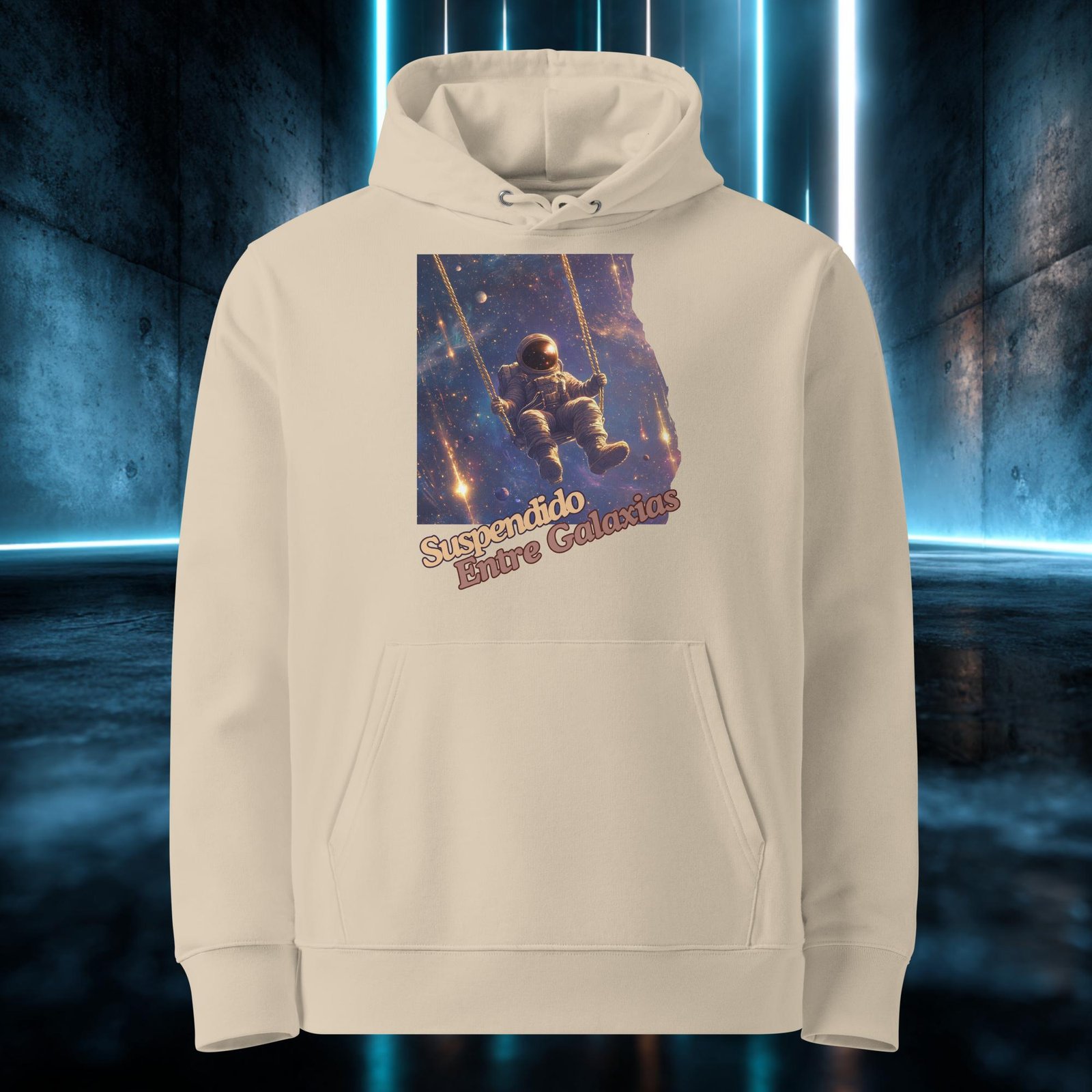 Sudadera orgánica con diseño Suspendido Entre Galaxias — color 2