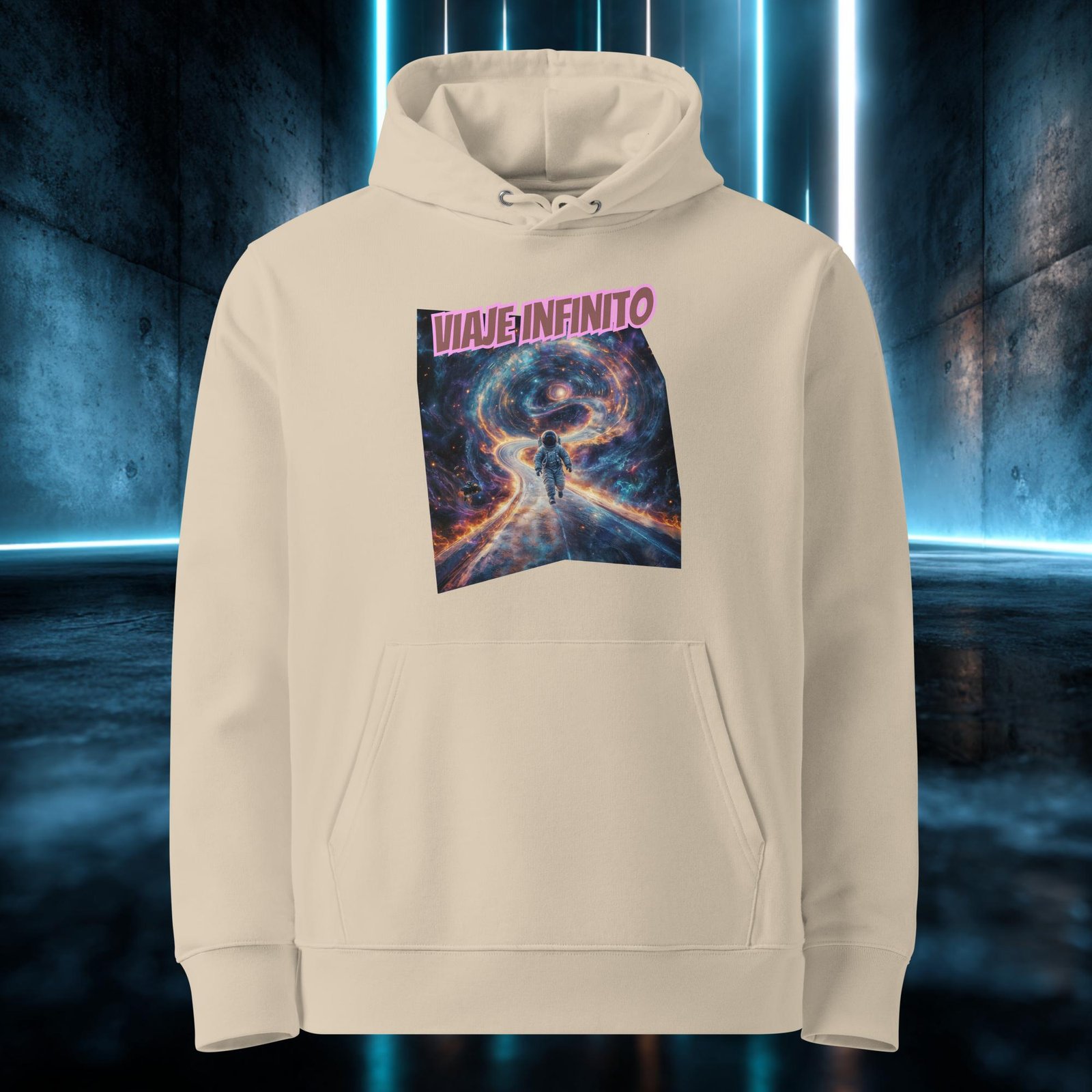 Sudadera orgánica con diseño Viaje Infinito — color 2