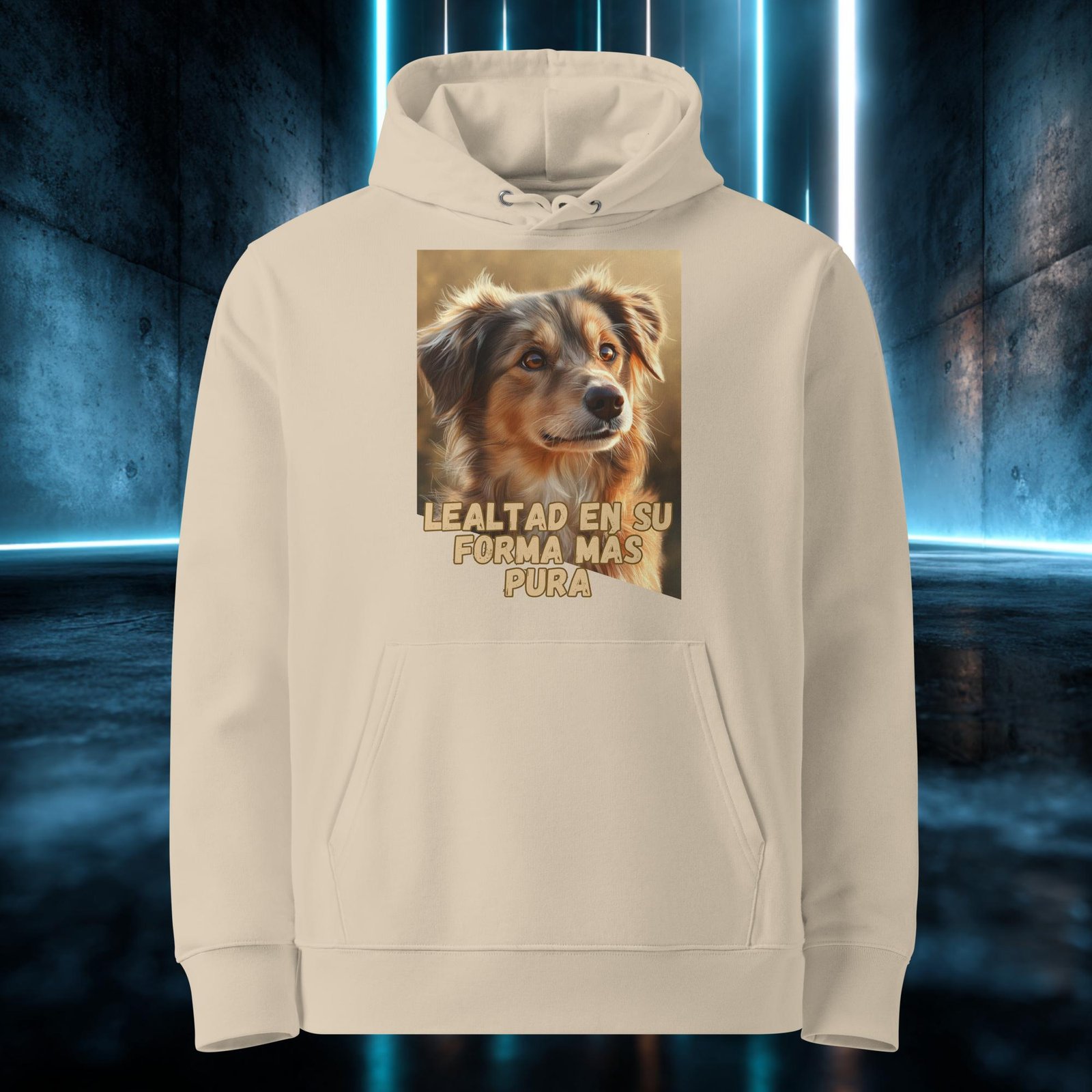 Sudadera orgánica con diseño Lealtad en Estado Puro — color 2