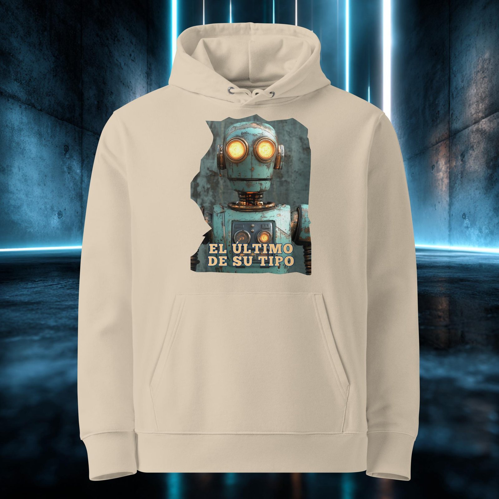 Sudadera orgánica con diseño El Último de su Tipo — color 2