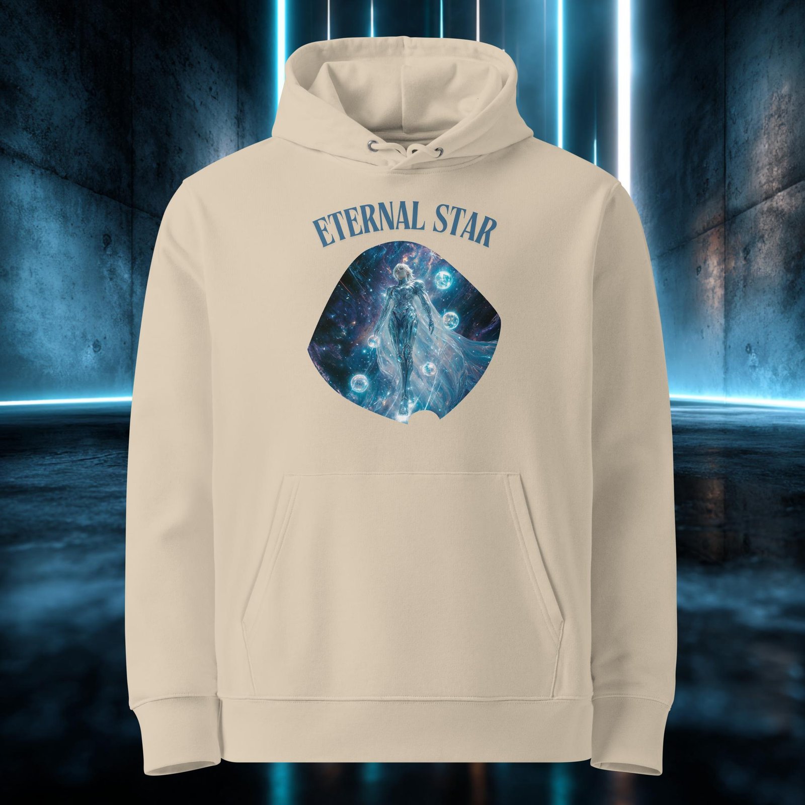 Sudadera orgánica con diseño Estrella Eterna — color 2