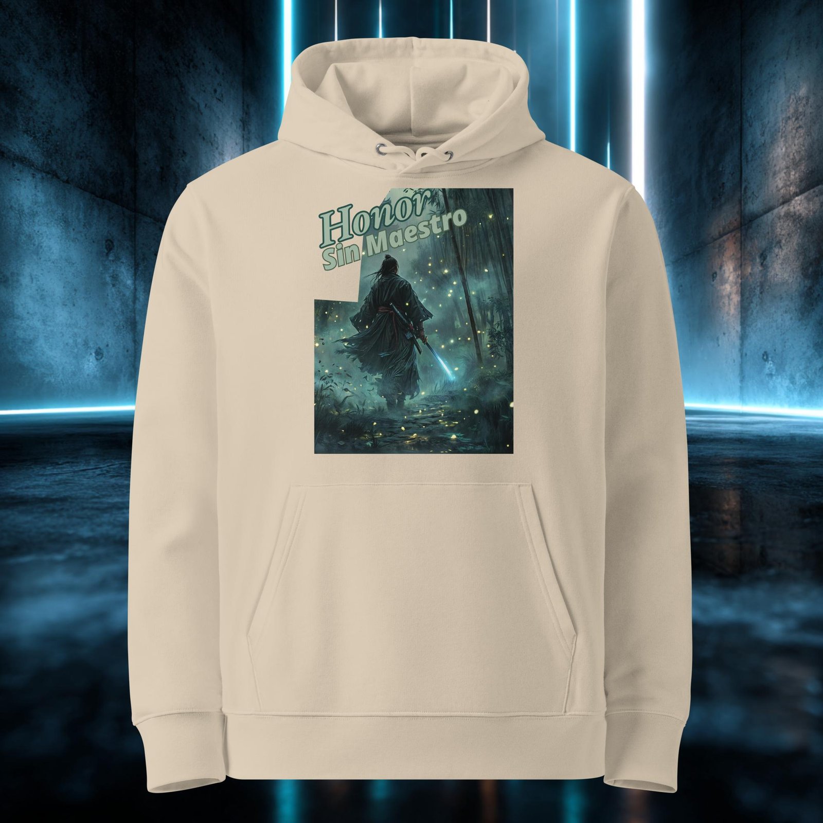 Sudadera orgánica con diseño Honor Sin Maestro — color 2