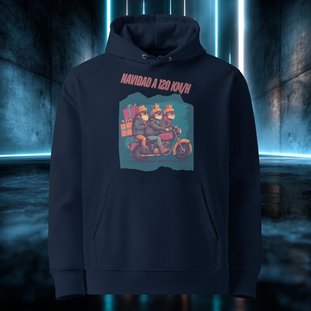 Sudadera orgánica con diseño Navidad a 120 por Hora
