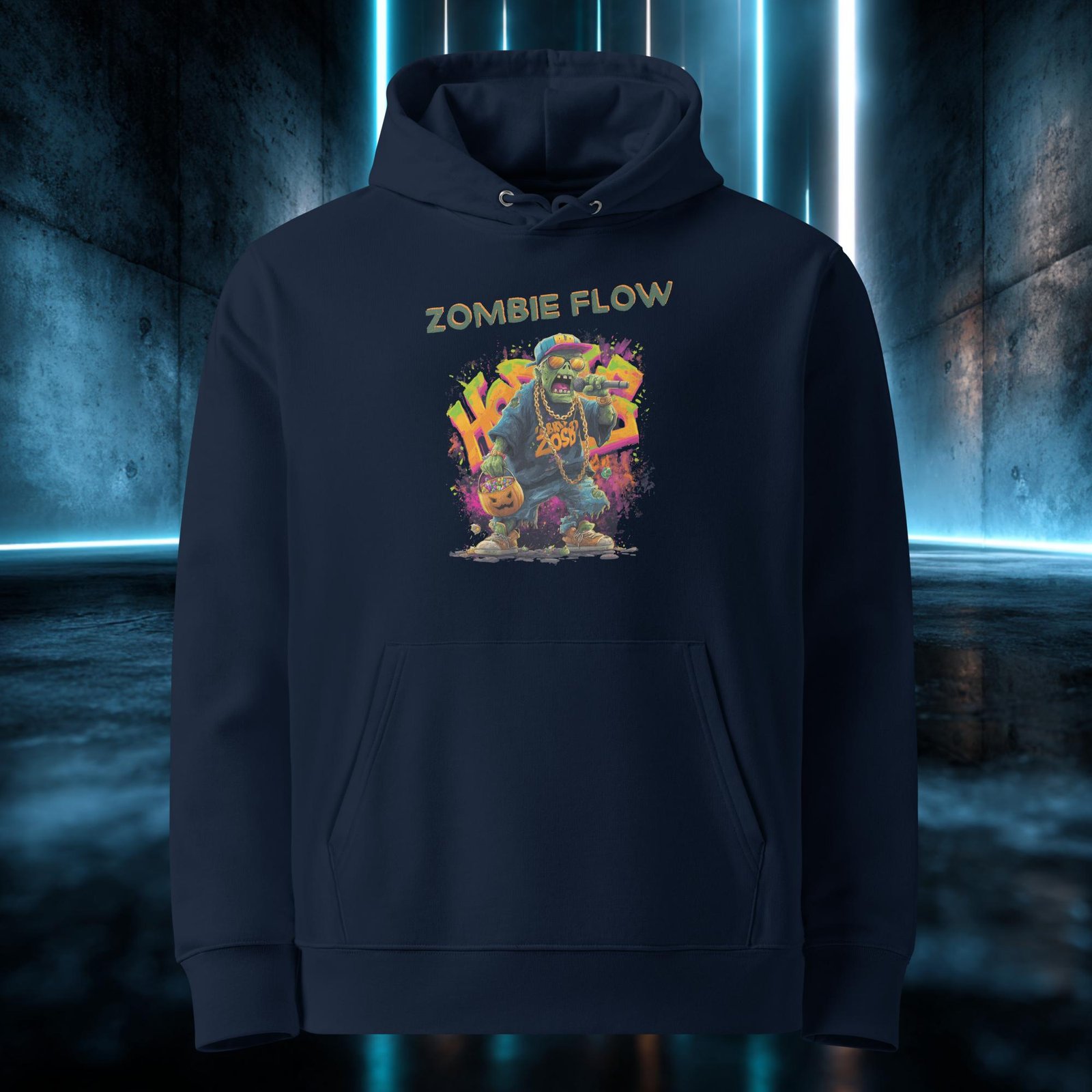 Sudadera orgánica con diseño Zombie Flow — color 2