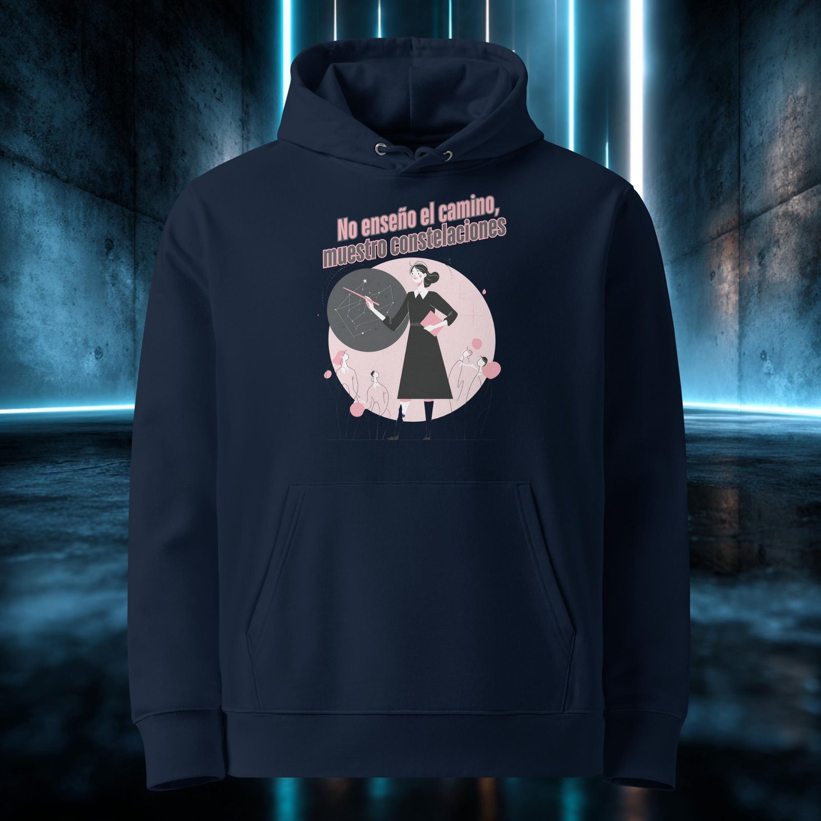 Sudadera orgánica con diseño Muestro Constelaciones — color 3