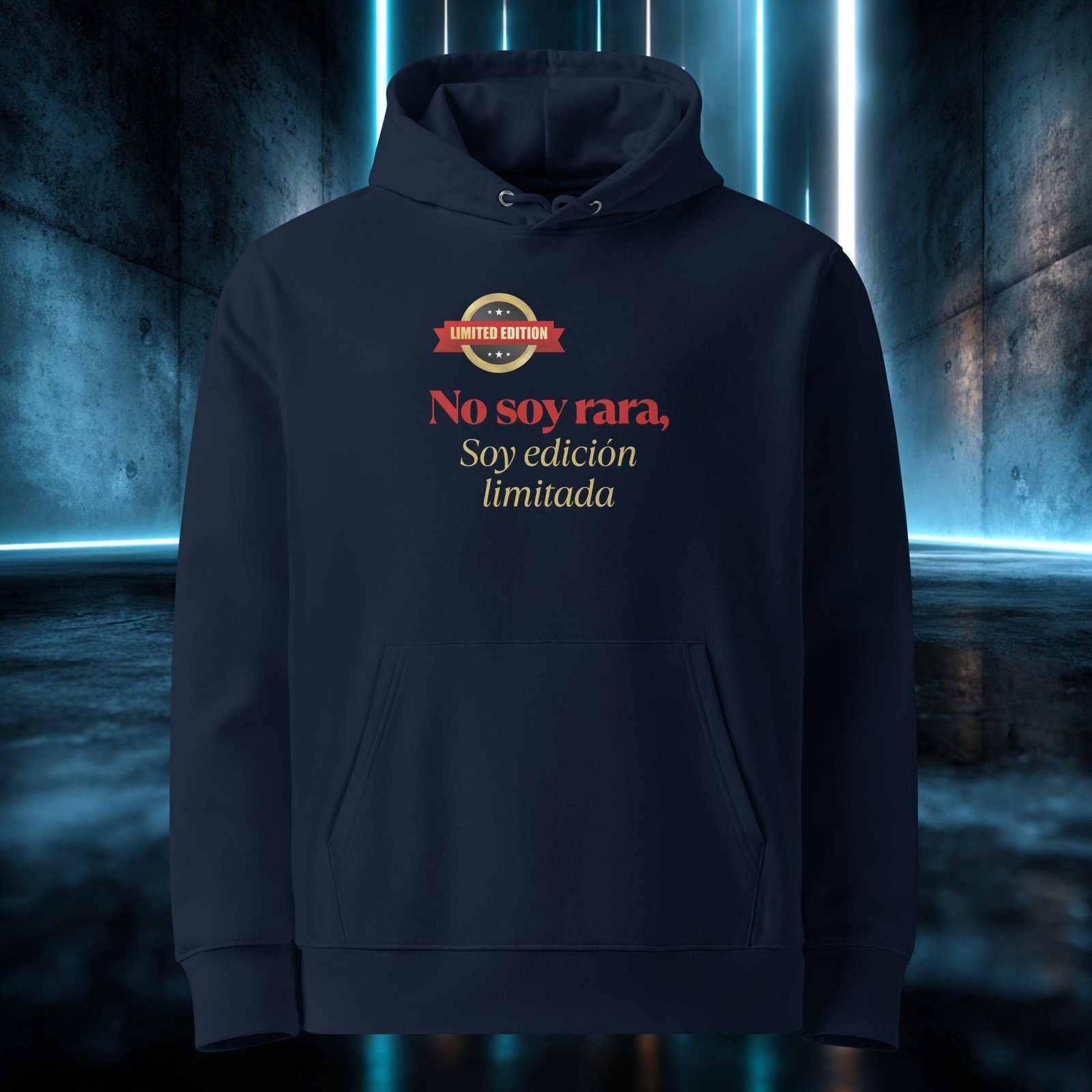 Sudadera orgánica con diseño No Soy Rara, Edición Limitada — color 2