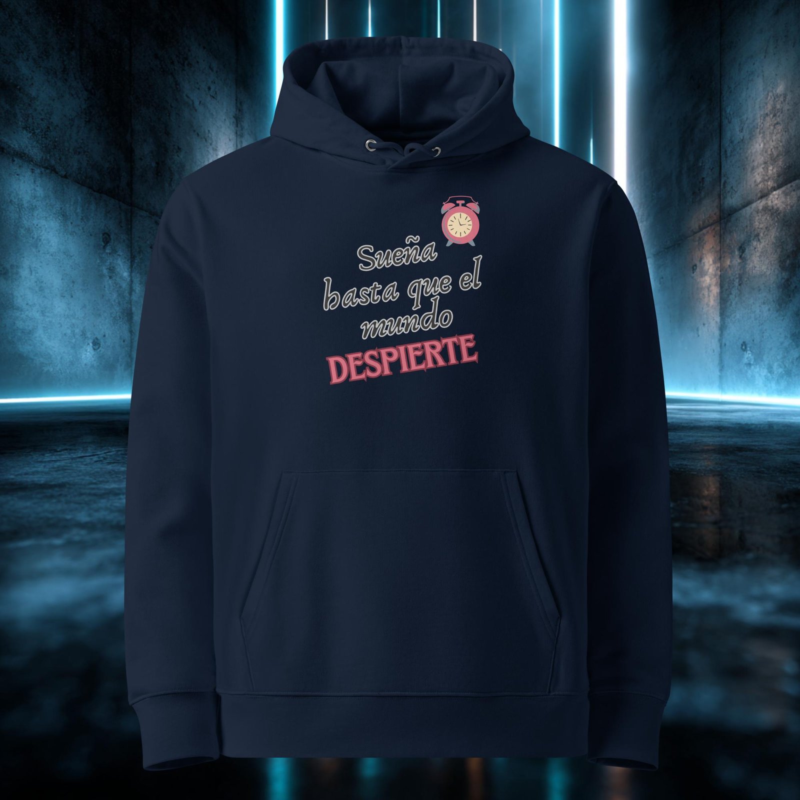 Sudadera orgánica con diseño Sueña Hasta que el Mundo Despierte — color 3