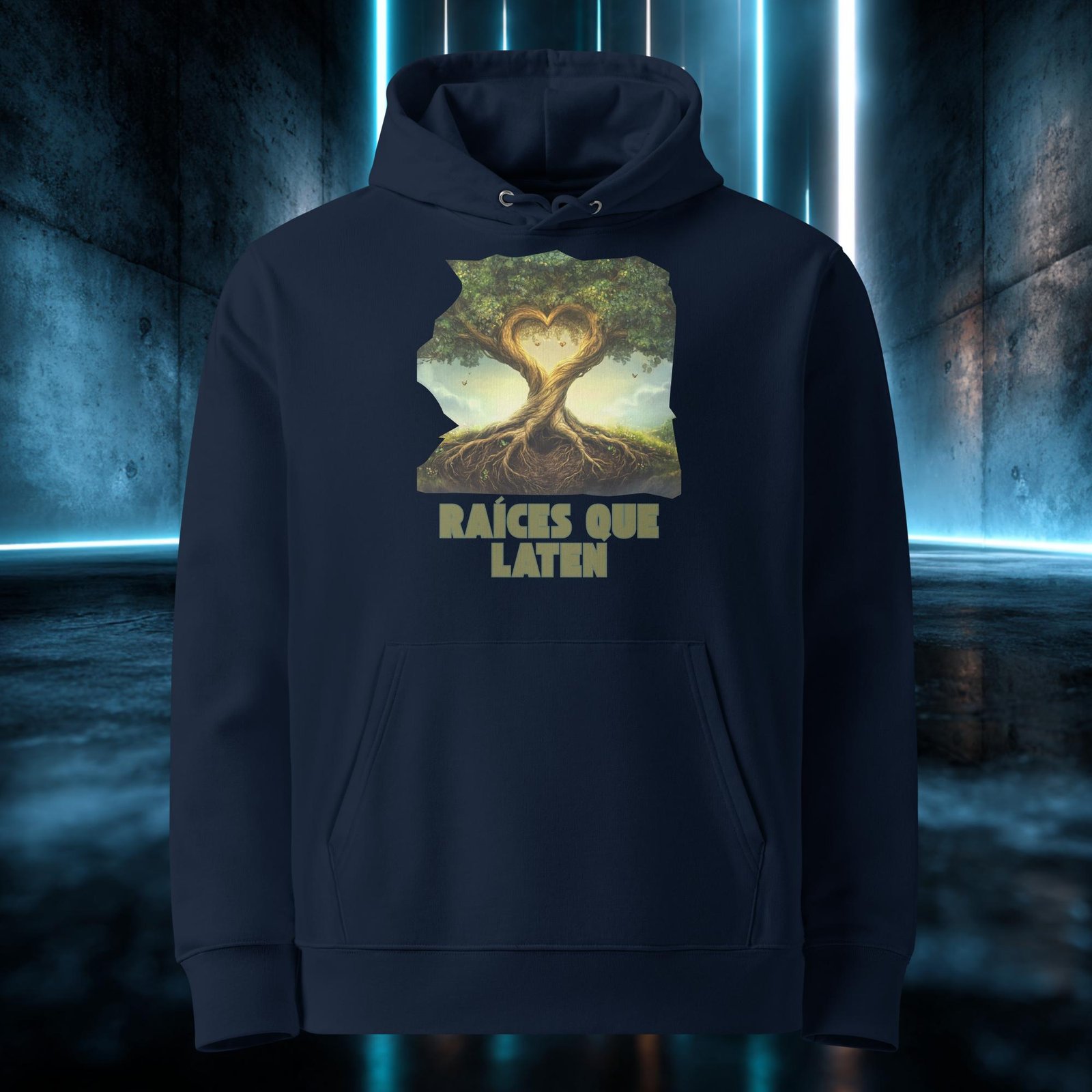 Sudadera orgánica con diseño Raíces que Laten — color 2
