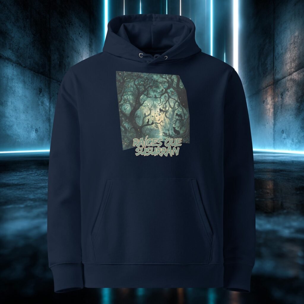 Sudadera orgánica con diseño Raíces que Susurran