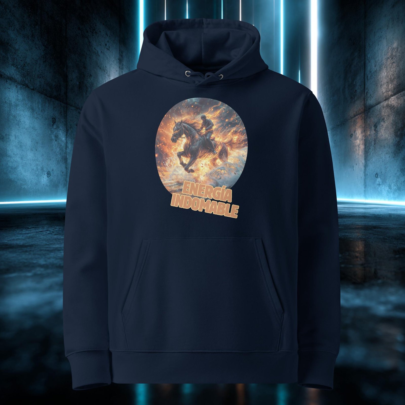 Sudadera orgánica con diseño Energía Indomable — color 2