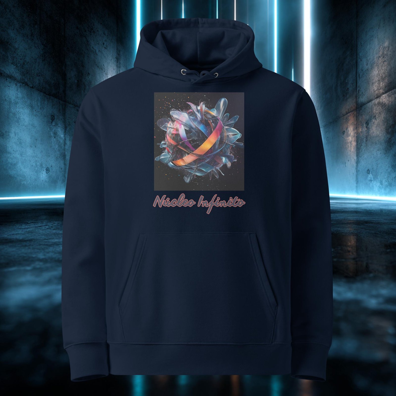 Sudadera orgánica con diseño Núcleo Infinito — color 3