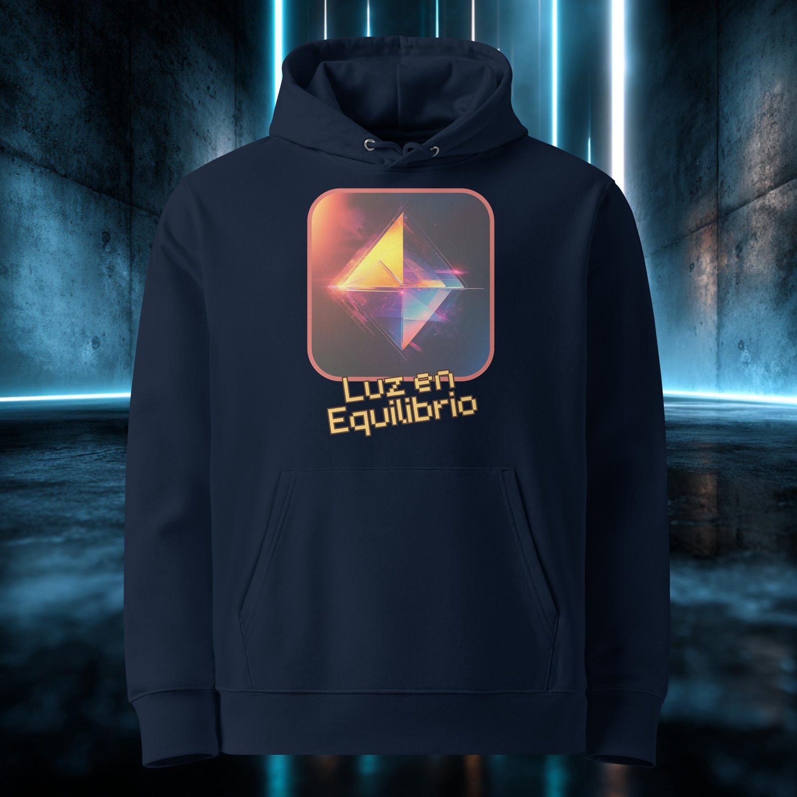 Sudadera orgánica con diseño Luz en Equilibrio — color 2