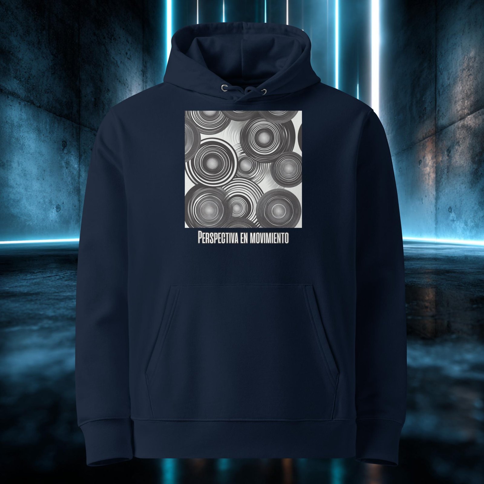 Sudadera orgánica con diseño Perspectiva en Movimiento — color 2