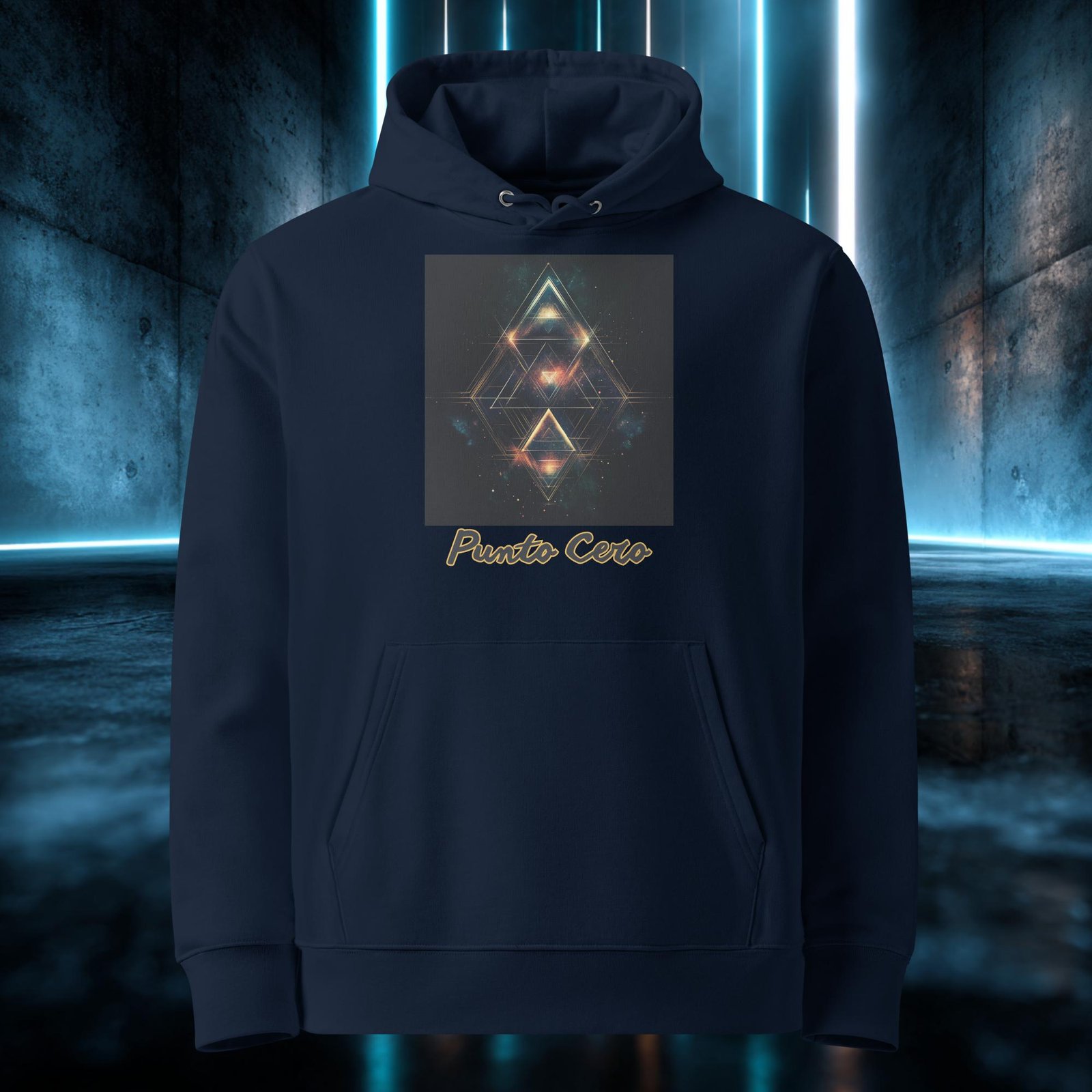 Sudadera orgánica con diseño Punto Cero — color 2