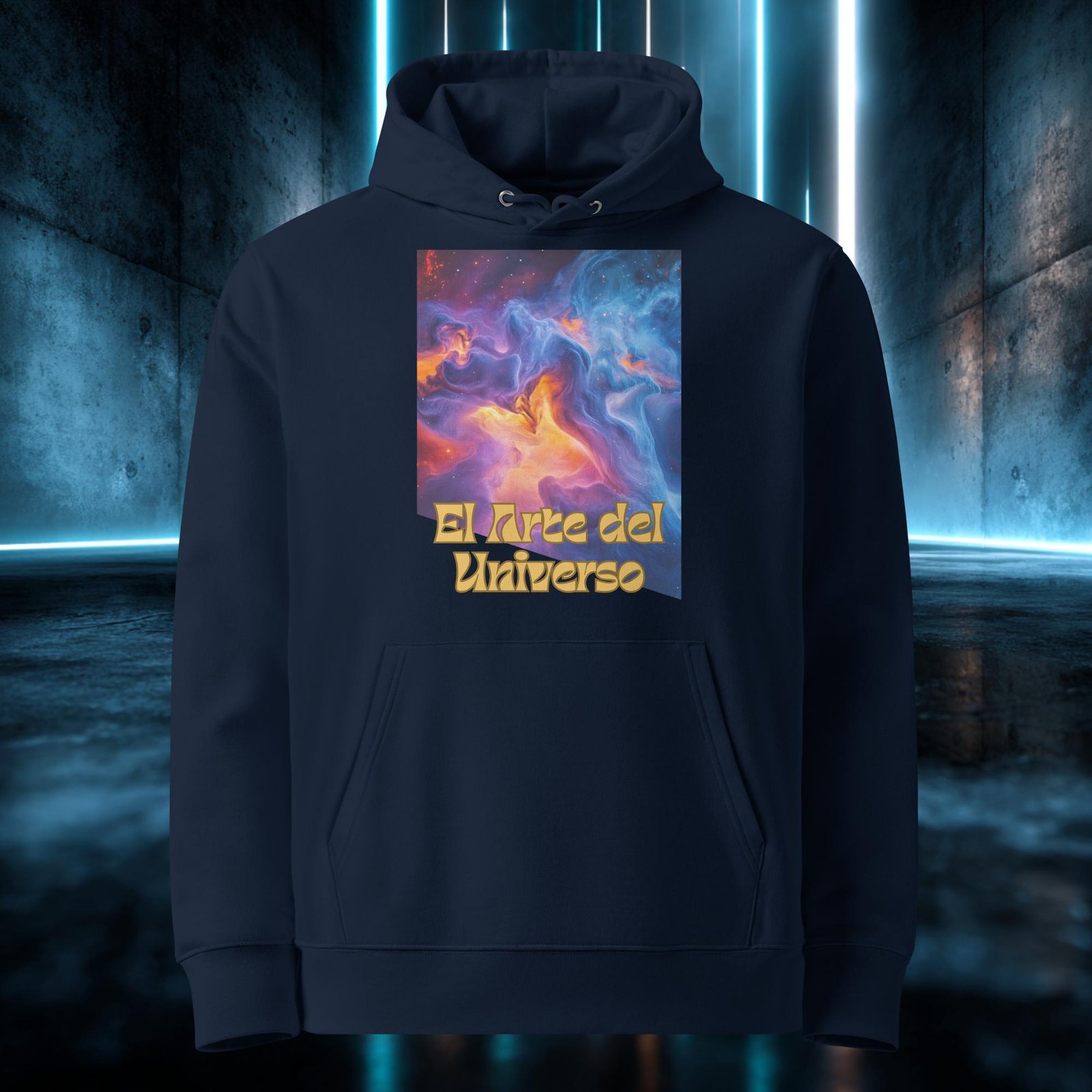 Sudadera orgánica con diseño El Arte del Universo — color 2