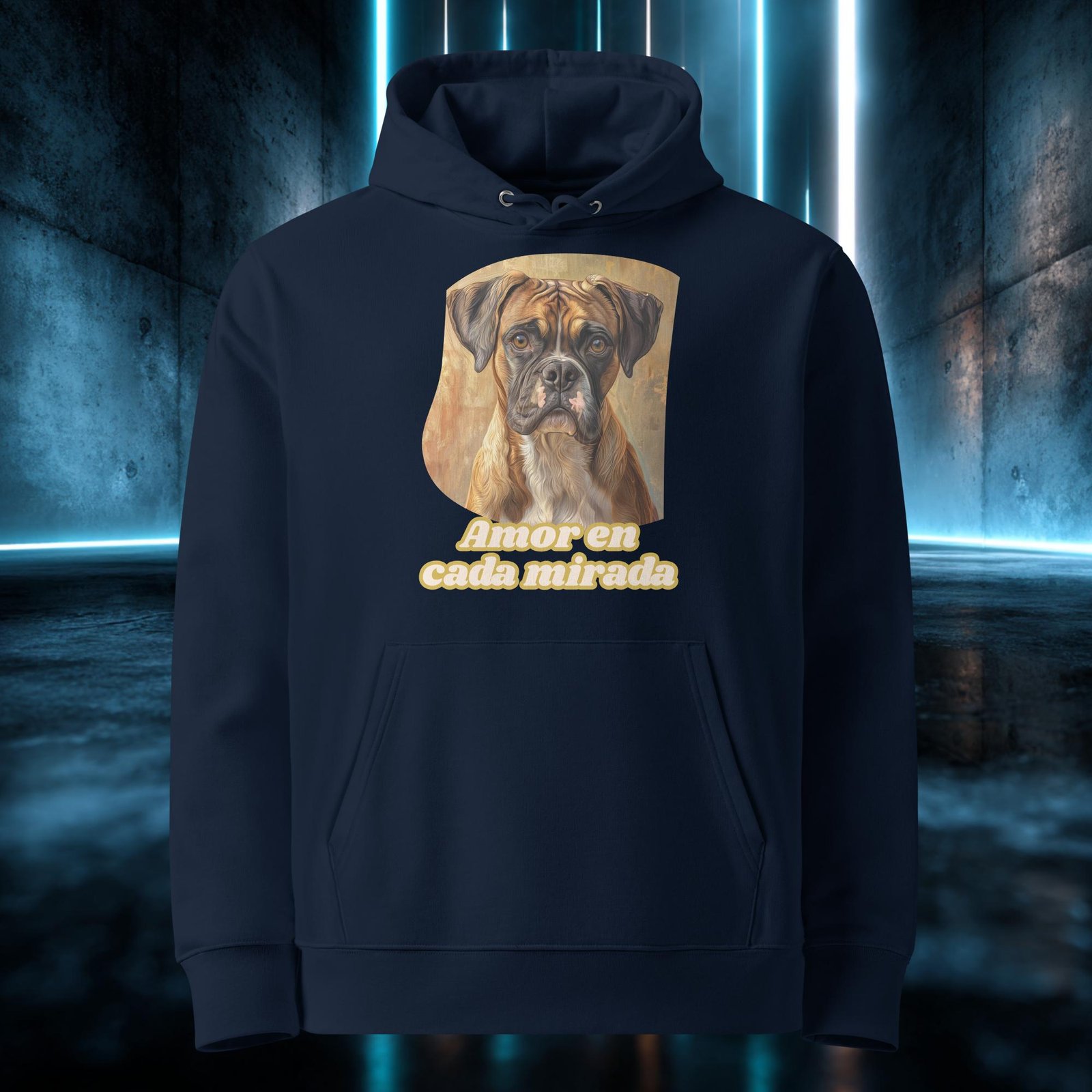 Sudadera orgánica con diseño Amor en Cada Mirada — color 2