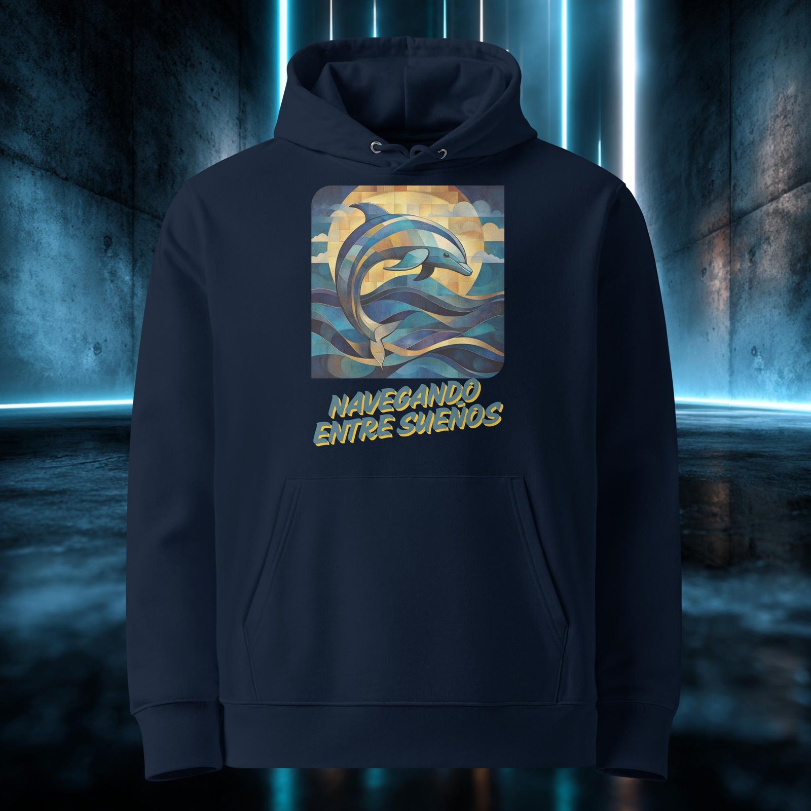 Sudadera orgánica con diseño Navegando Entre Sueños — color 3