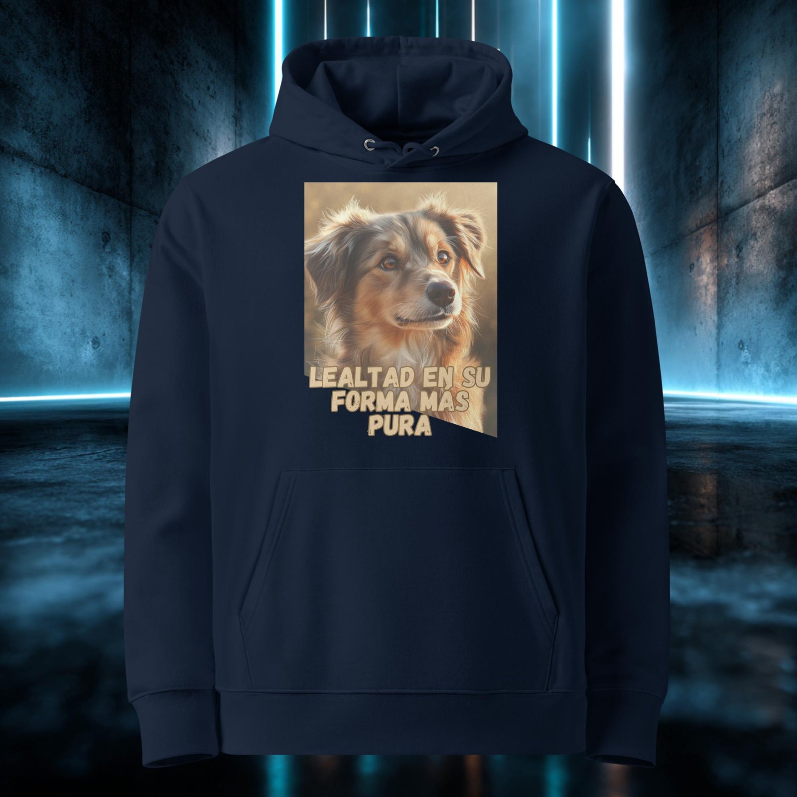 Sudadera orgánica con diseño Lealtad en Estado Puro — color 3