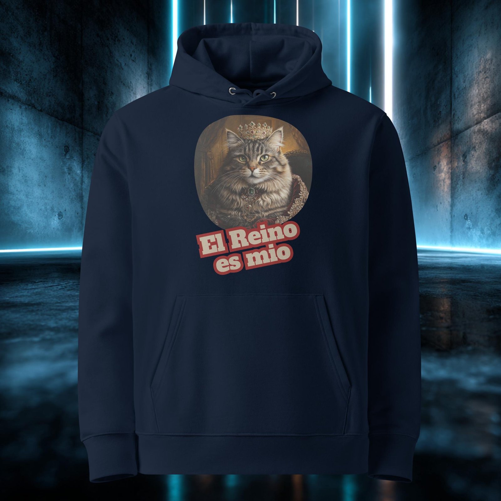 Sudadera orgánica con diseño El Reino Es Mío — color 2