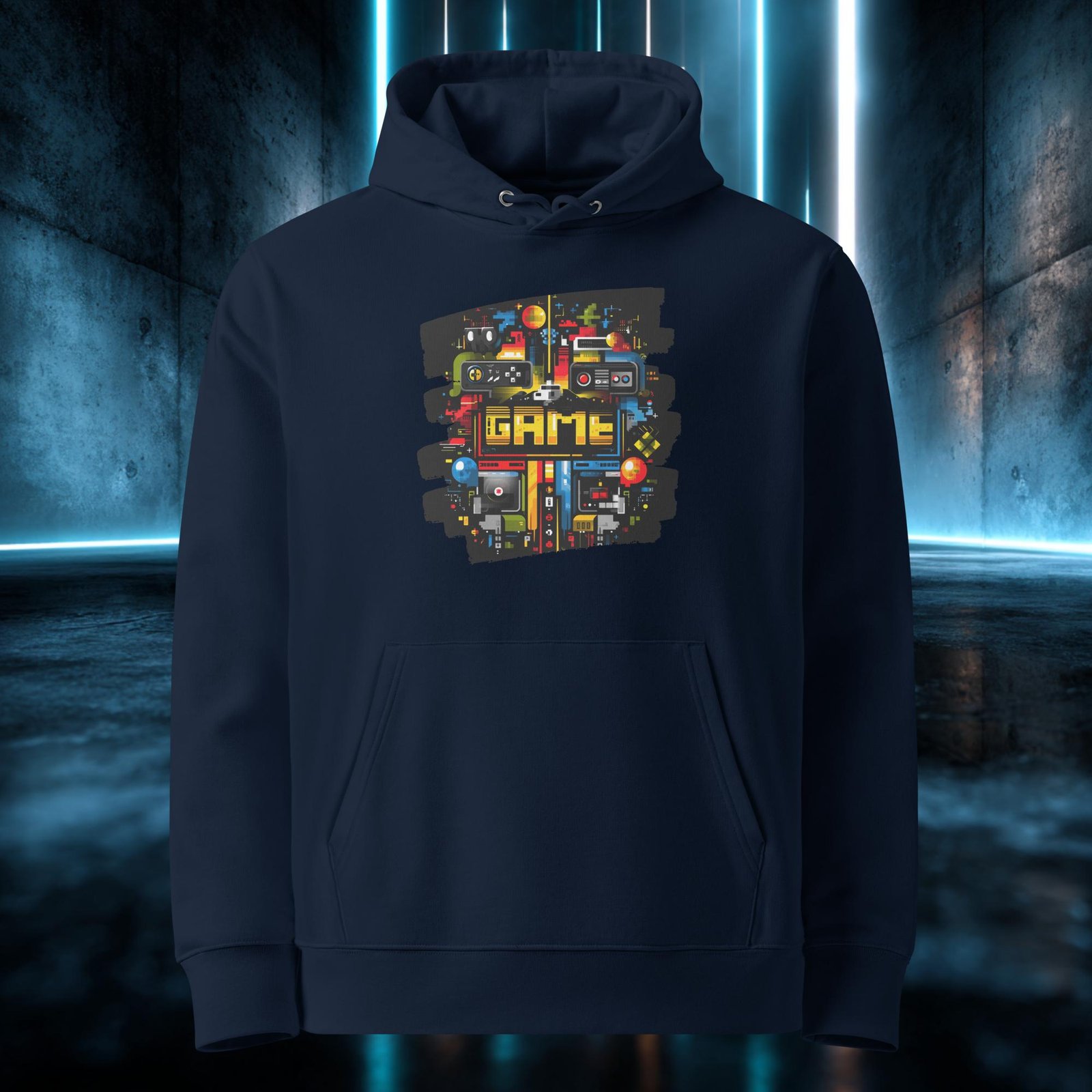 Sudadera orgánica con diseño Modo Juego — color 2