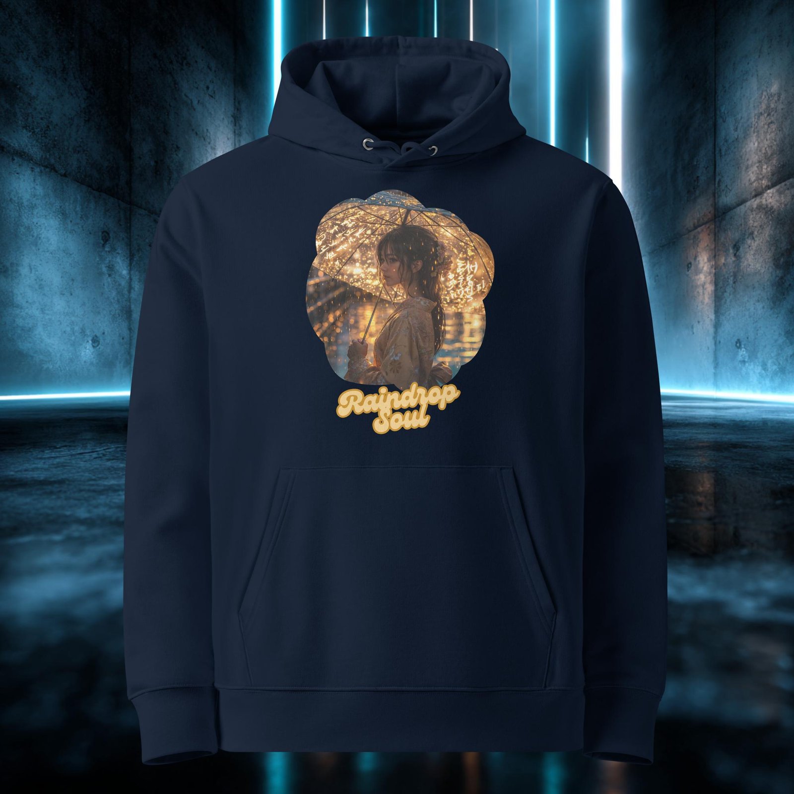 Sudadera orgánica con diseño Alma de Lluvia — color 2