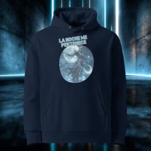 Sudadera orgánica con diseño La Noche Me Pertenece