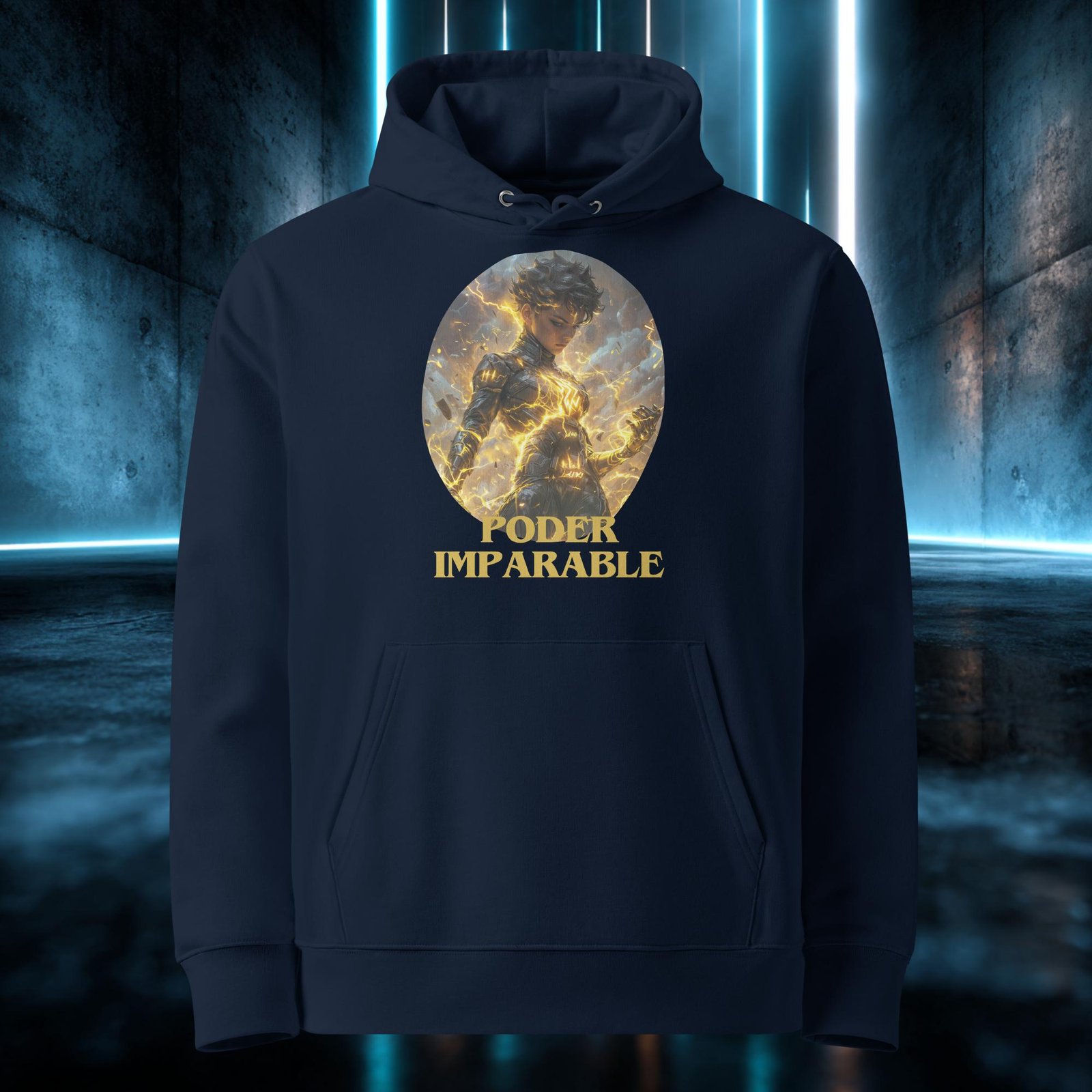 Sudadera orgánica con diseño Poder Imparable — color 2