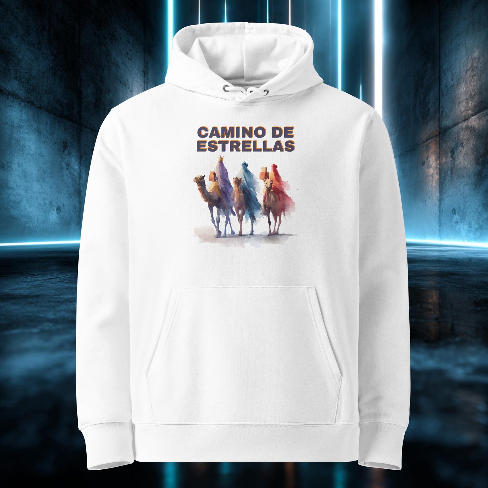 Sudadera orgánica con diseño Camino de Estrellas — color 3