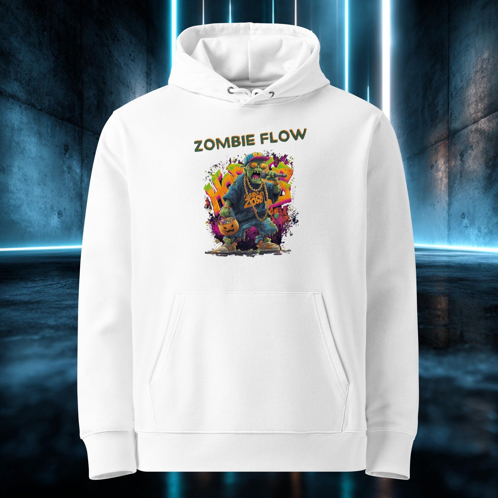 Sudadera orgánica con diseño Zombie Flow — color 3