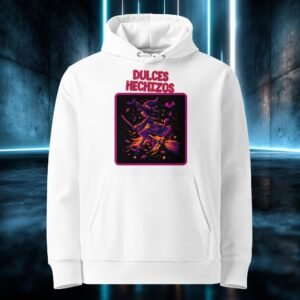 Sudadera orgánica con diseño Dulces Hechizos