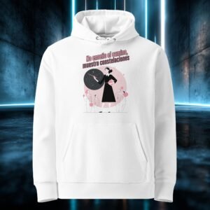 Sudadera orgánica con diseño Muestro Constelaciones