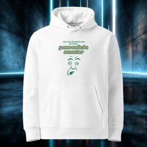 Sudadera orgánica con diseño Me Levanté con Actitud