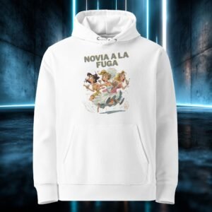 Sudadera orgánica con diseño Novia a la Fuga