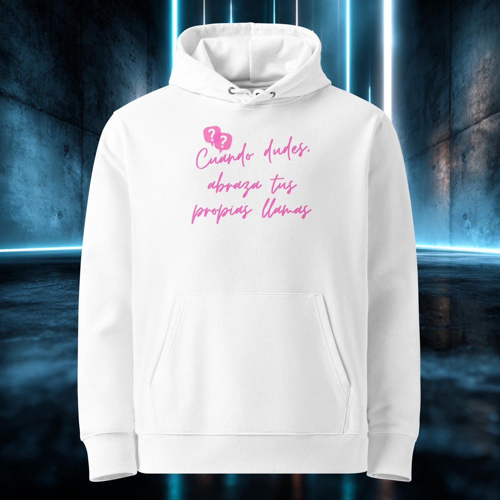 Sudadera orgánica con diseño Abraza tus Propias Llamas — color 3