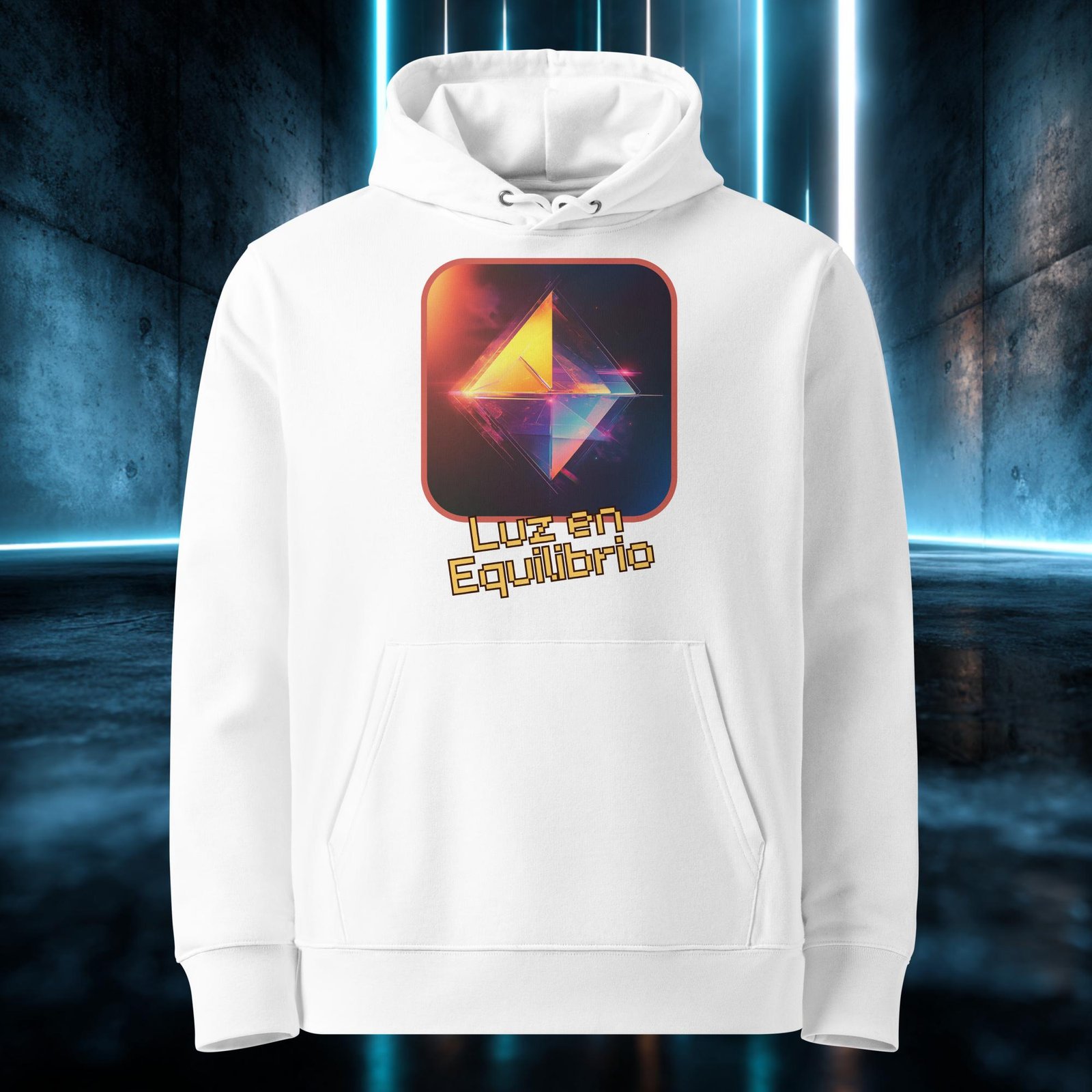 Sudadera orgánica con diseño Luz en Equilibrio — color 3