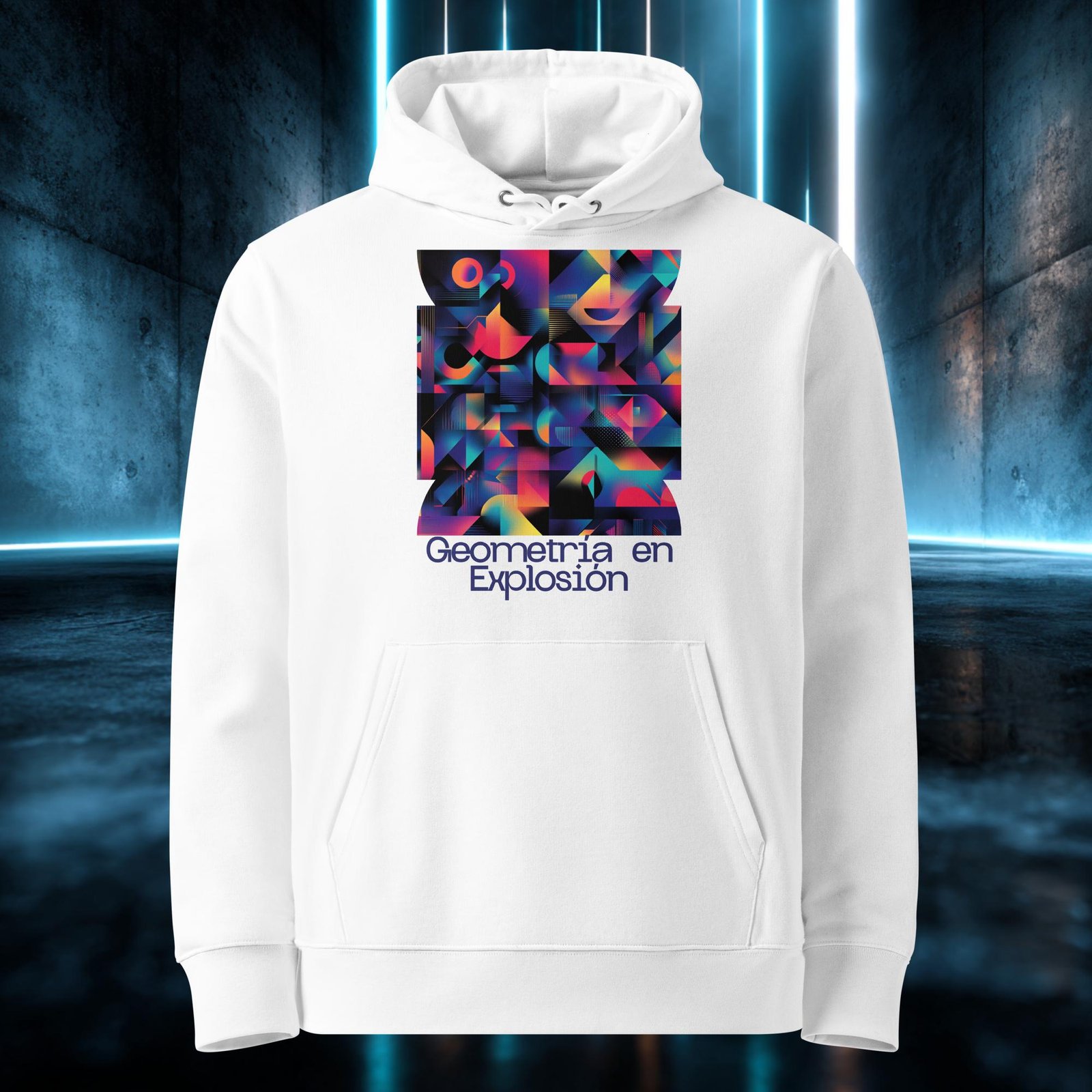 Sudadera orgánica con diseño Geometría en Explosión — color 3